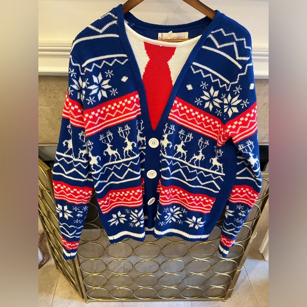 Men’s Ugly Christmas Sweater L